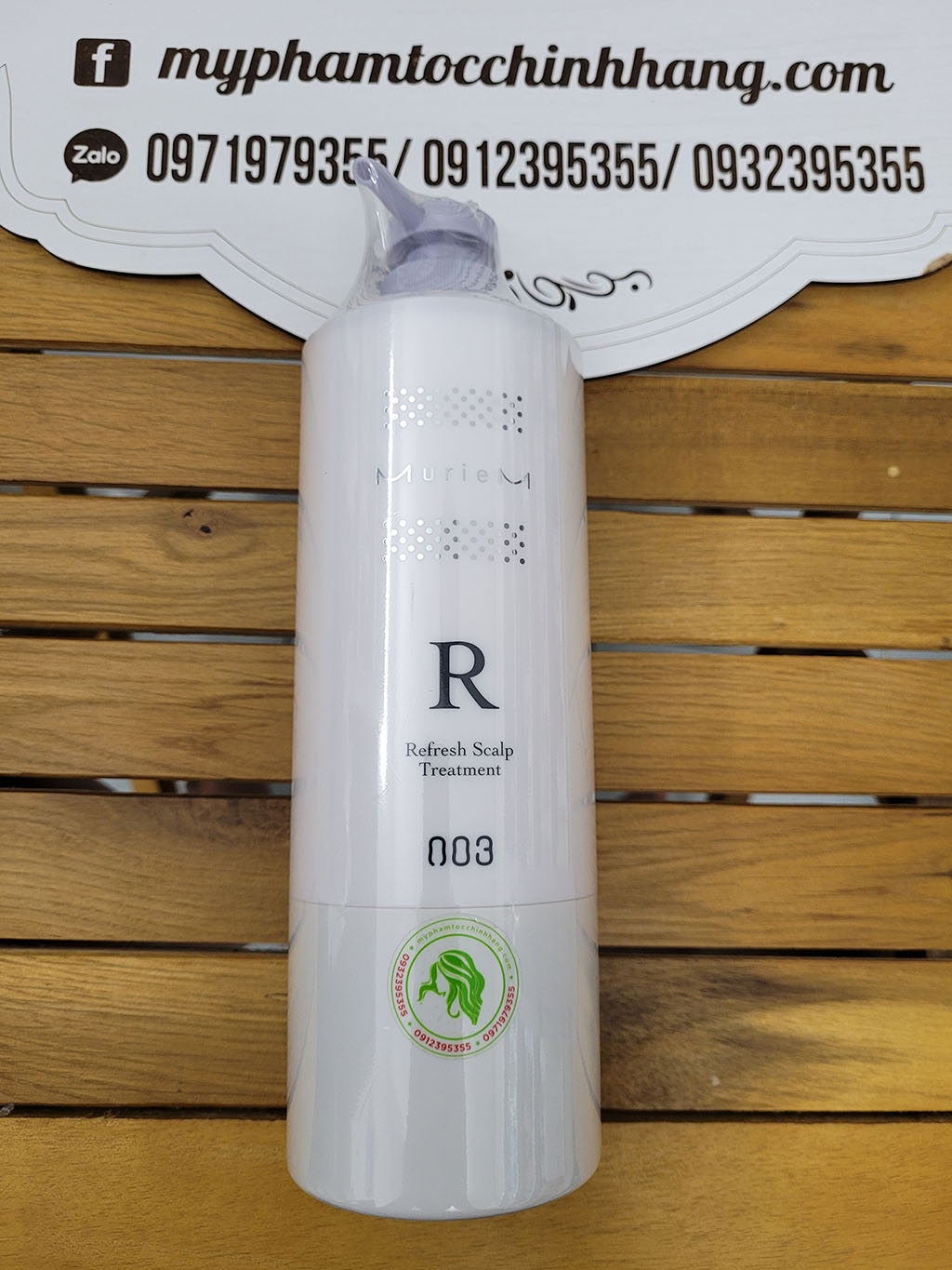 DẦU GỘI XẢ NUMBER THREE 003 MURIEM A - R CHỐNG RỤNG TRỊ DẦU  660ML