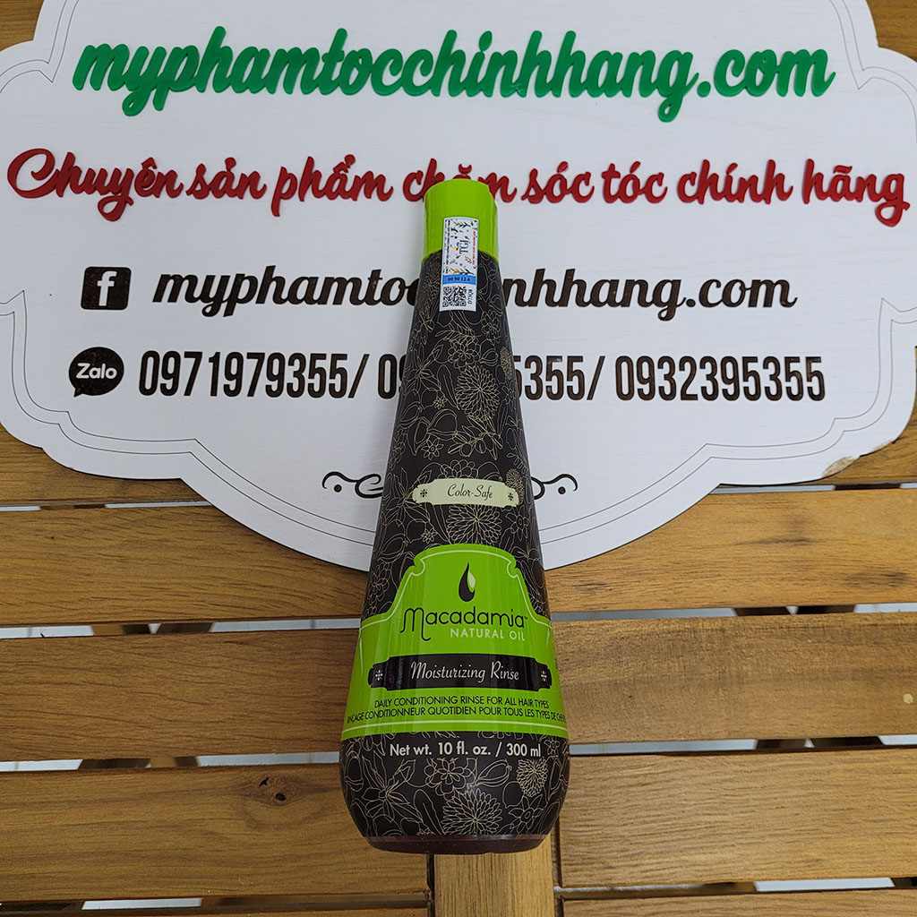 Bộ dầu gội xả trẻ hóa tóc Macadamia Natural Oil Rejuvenating Shampoo & Moisturizing Rinse