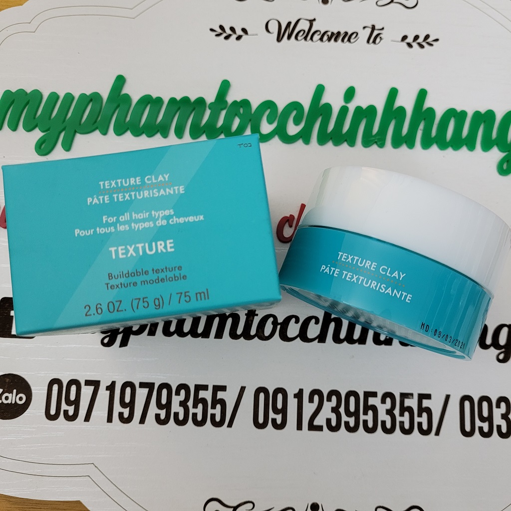 Sáp Tạo Kiểu Moroccanoil Texture Clay 75g