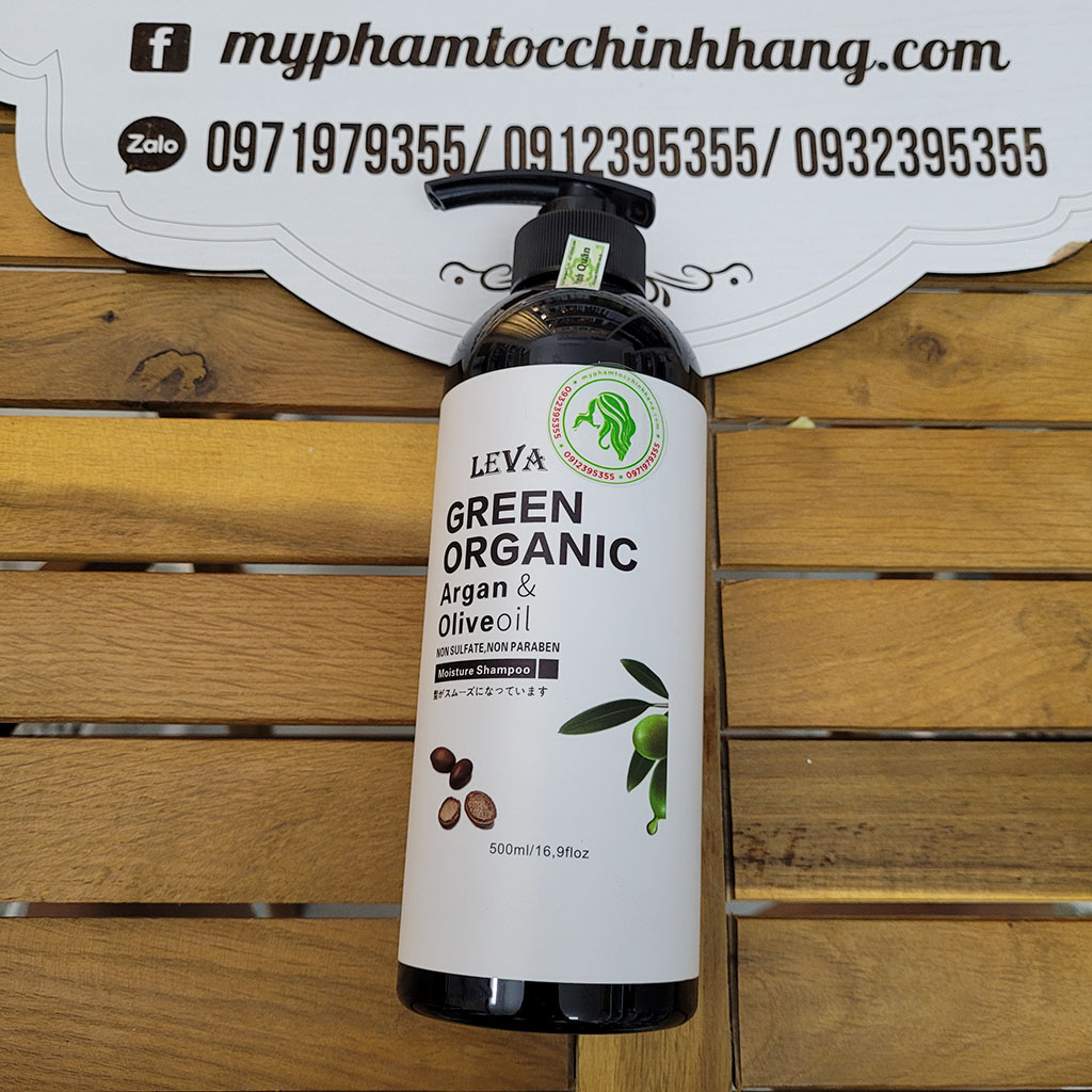 Dầu Gội Xả Dưỡng ẩm phục hồi Green Organic ( hương nước hoa) 500ml*2