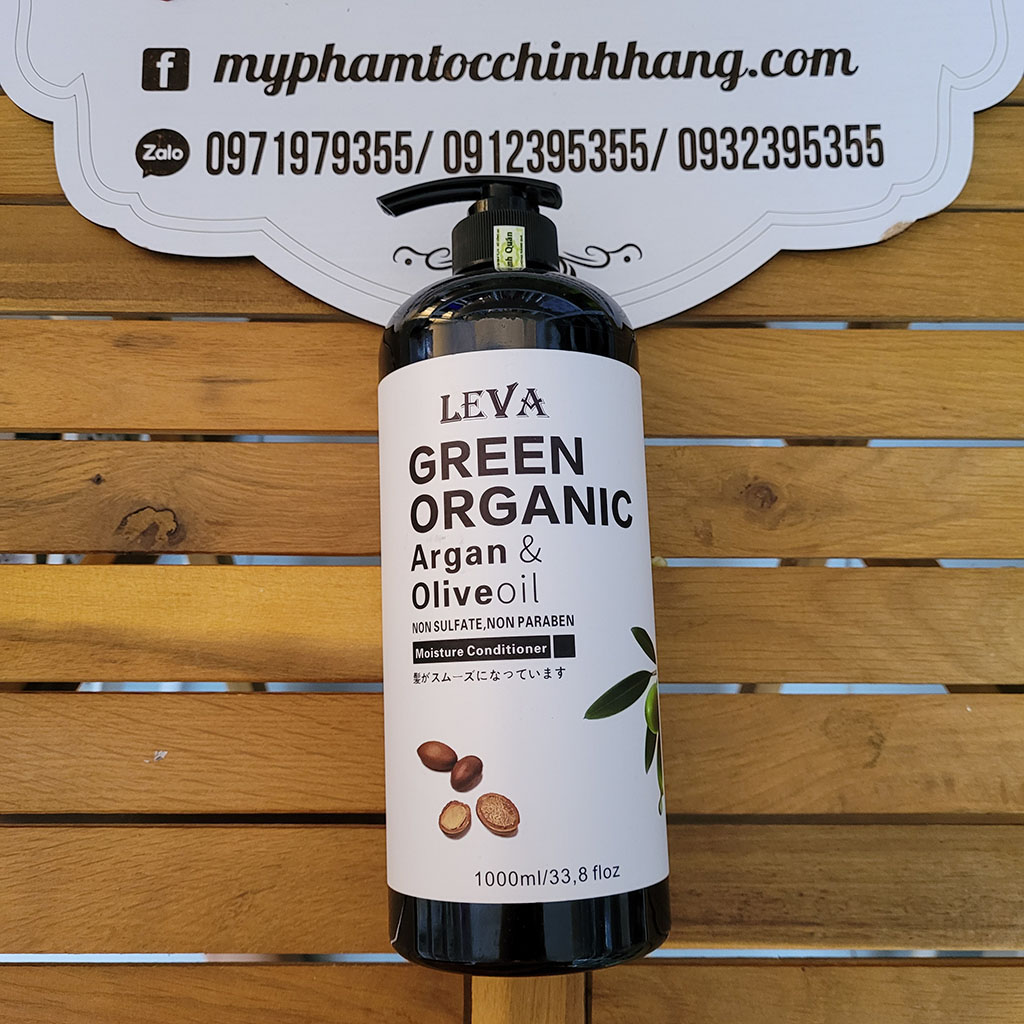 Dầu gội xả siêu mượt phục hồi Green Organic ( hương nước hoa) 800ml - 1000ml