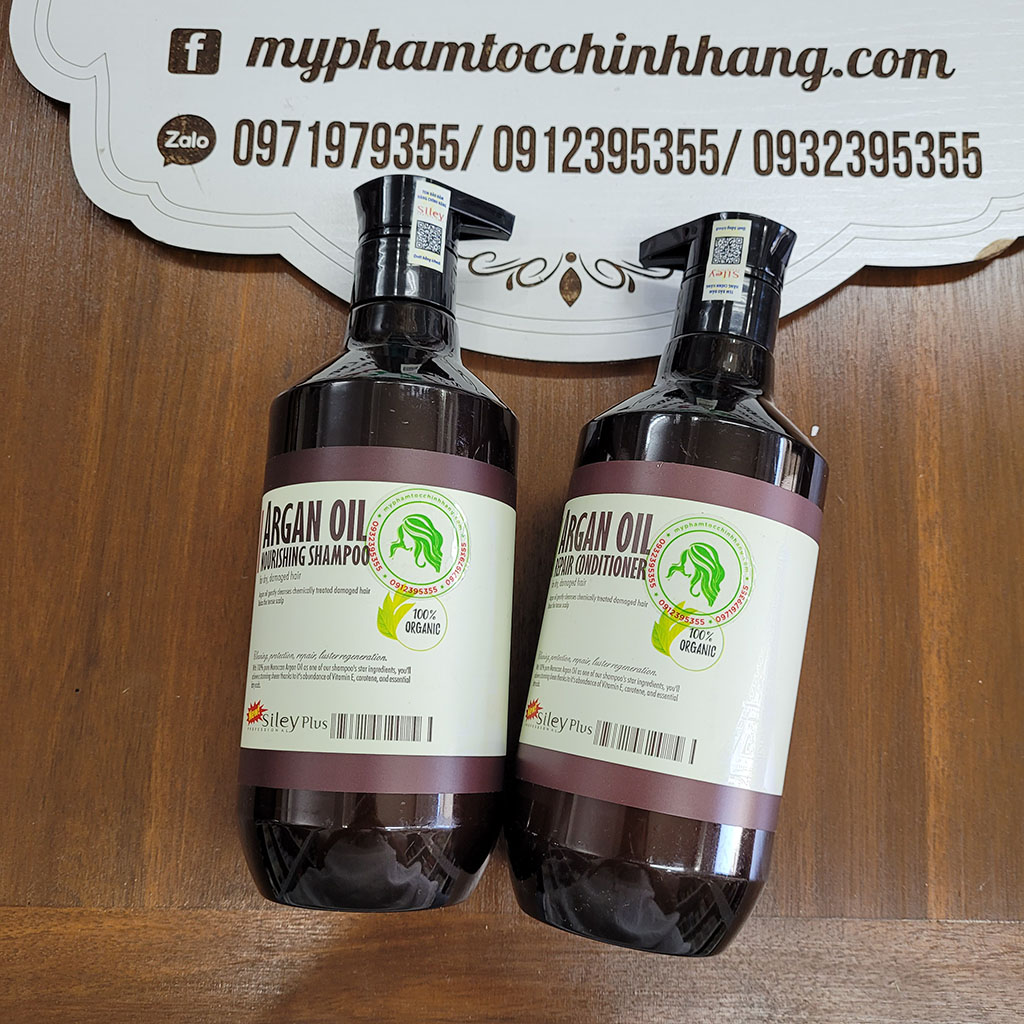 DẦU GỘI XẢ SILEY ARGAN  500ML