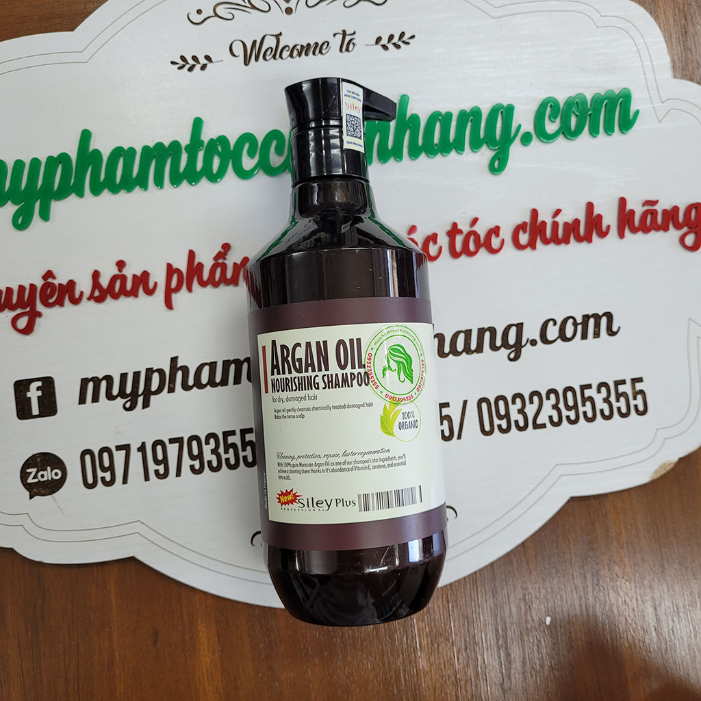 DẦU GỘI XẢ SILEY ARGAN  500ML