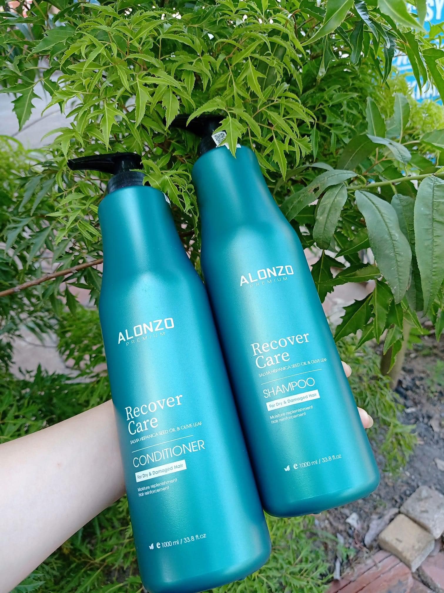 Dầu gội xả phục hồi tóc hư tổn Alonzo Premium Regener 300ml 1000ml