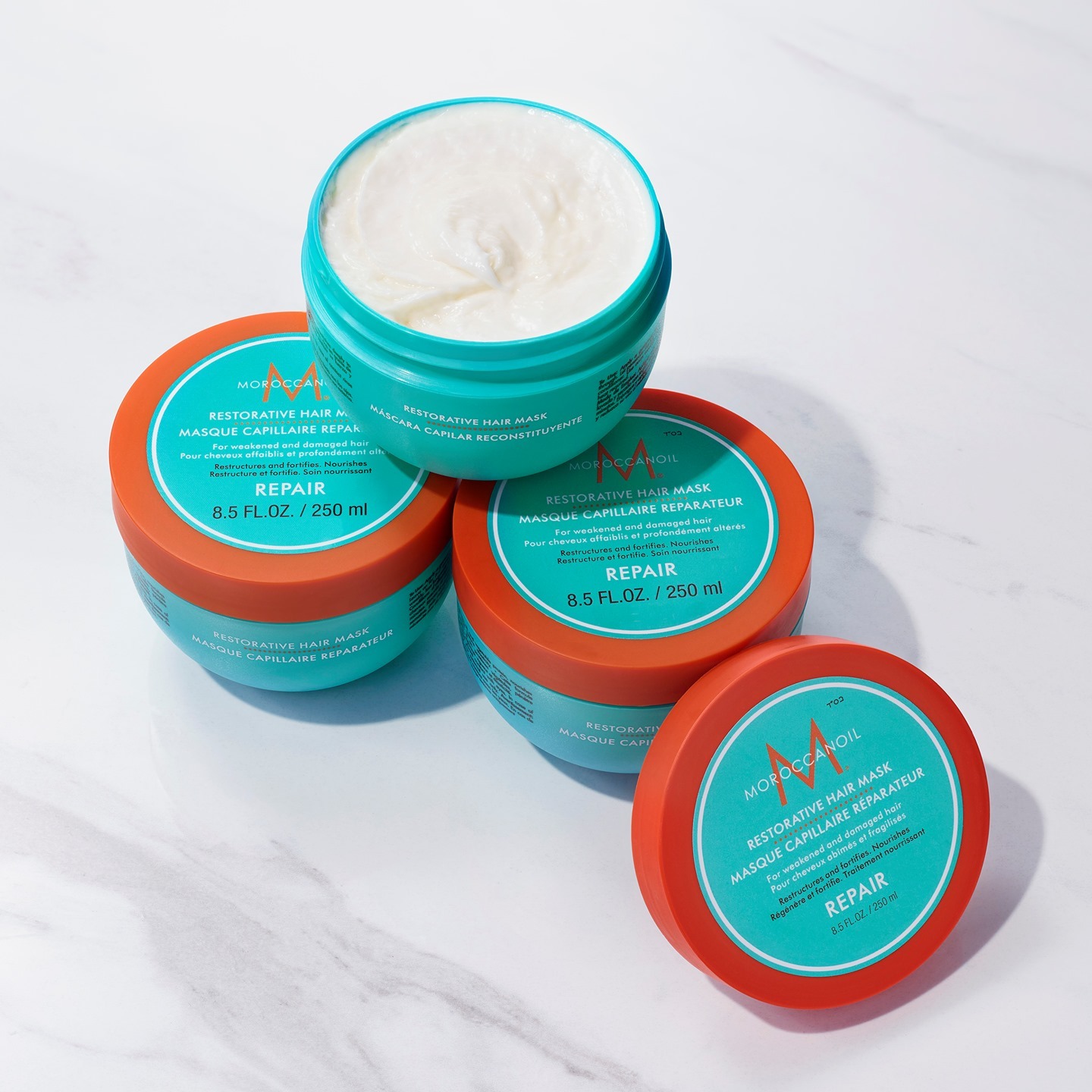 MOROCCANOIL) MẶT NẠ HẤP PHỤC HỒI TÓC RESTRORATIVE REPAIR MASK 250ML