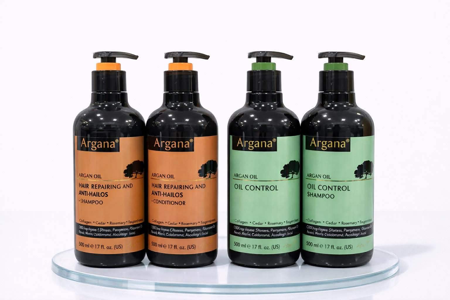 Bộ dầu gội xả ARGANA phục hồi và ngăn rụng tóc Hair Repair & Anti-Hair Loss500ml/ 750ml