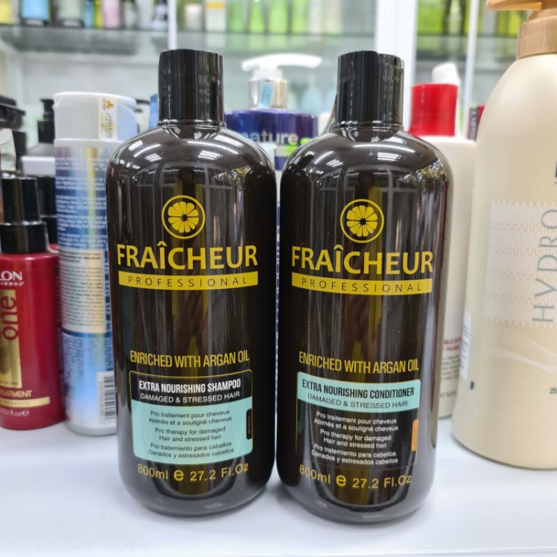 Bộ Dầu Gội Xả Dưỡng Ẩm Sâu Fraicheur Extra Nourishing Shampoo & Conditioner 500ml - 800ml