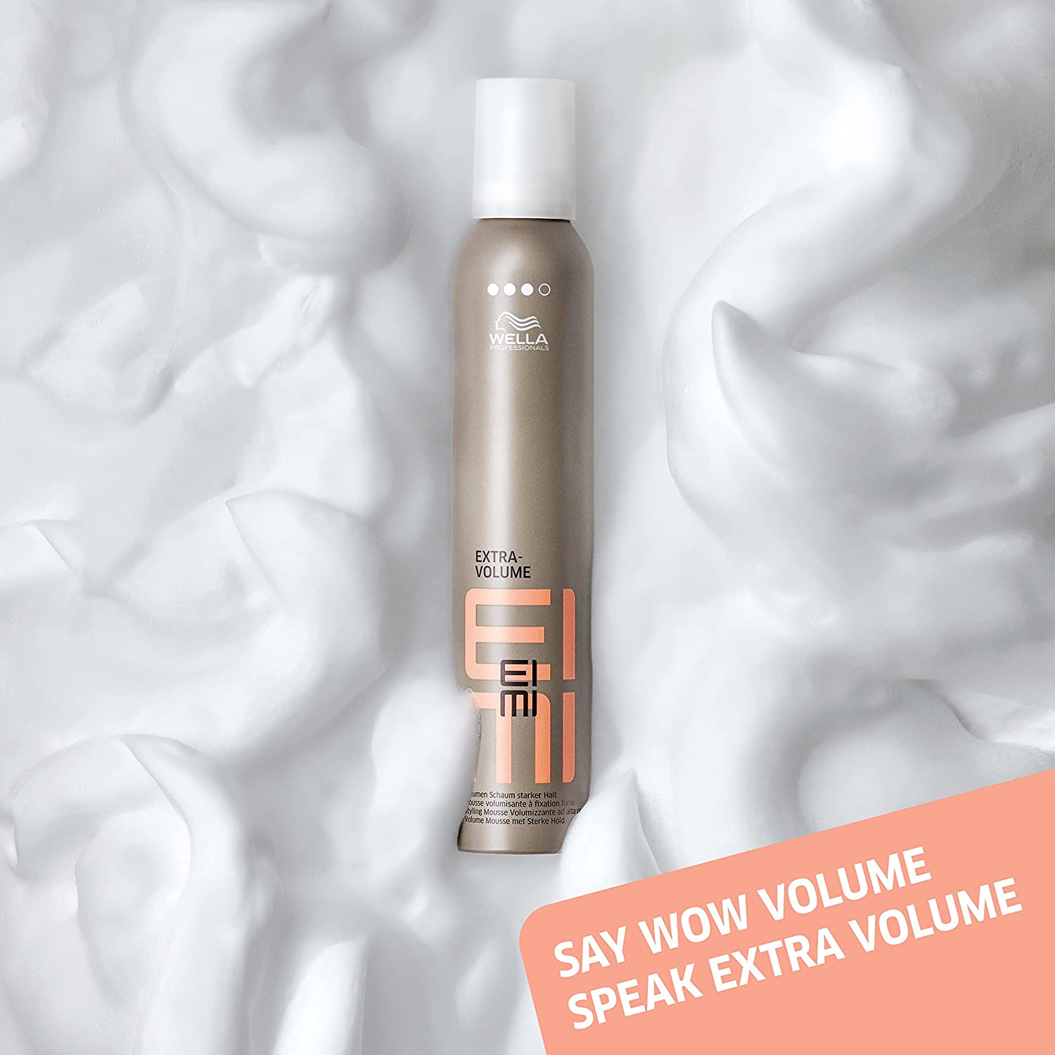Bọt tạo độ phồng giữ nếp tóc Wella Extra Volume Styling Mousse 300ml - 500ml