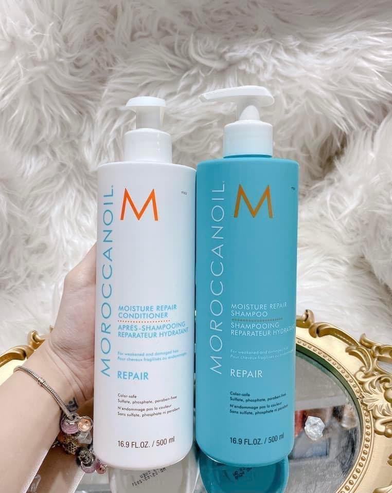 DẦU GỘI XẢ MẶT NẠ TÓC MOROCCANOIL PHỤC HỒI ĐỘ ẨM REPAIR 250ML - 500ML - 1000ML