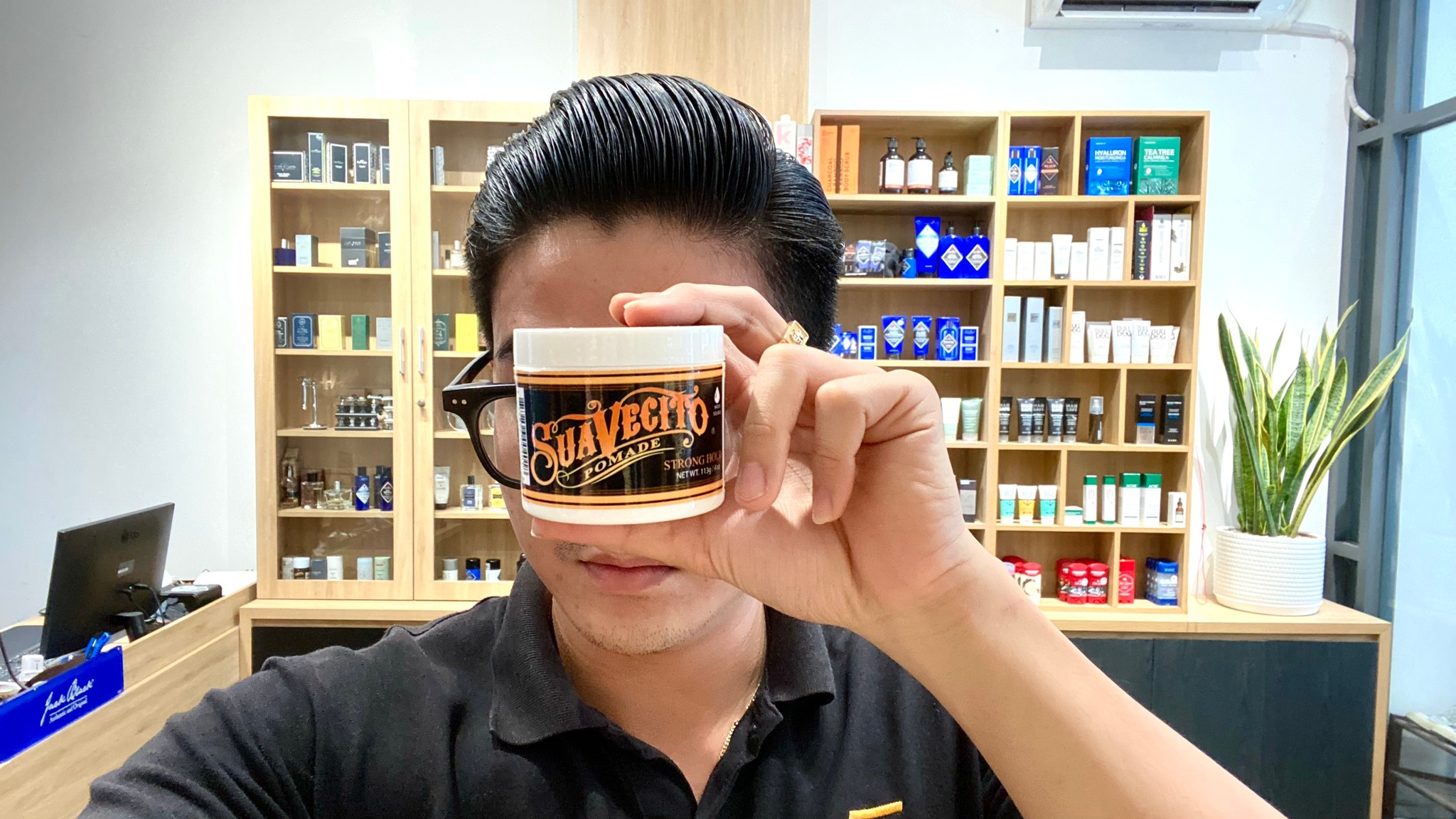 SÁP TẠO KIỂU & GIỮ NẾP TÓC NAM NỮ SUAVECITO POMADE 113G