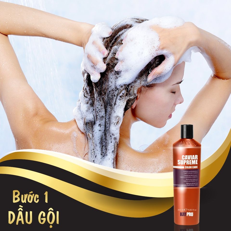 DẦU GỘI, MẶT NẠ, TINH DẦU KAYPRO CAVIAR GIỮ MÀU NHUỘM 350ML - 500ML - 1000ML - 100ML