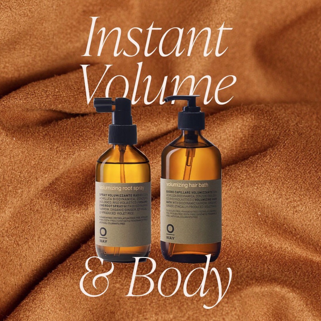 Dầu Gội OWAY Tạo Phồng Volumizing 240ml - 950ml Hoặc Xịt Dưỡng Tóc OWAY Volumizing Root Spray 160ml