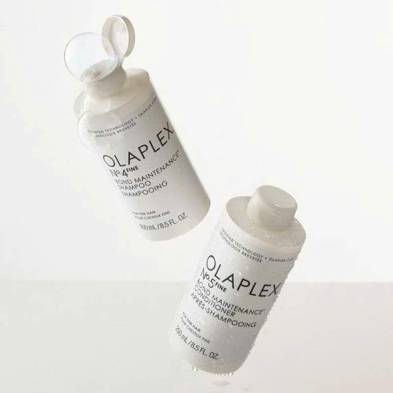 OLAPLEX Nº.4 FINE + Nº.5 FINE 250ML – BỘ GỘI XẢ TĂNG ĐỘ PHỒNG, DƯỠNG ẨM NHẸ CHO TÓC MẢNH