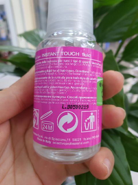 SELECTIVE PROFESSINAL Instant touch fluid Silicon hàn gắn lõi tóc 50ml