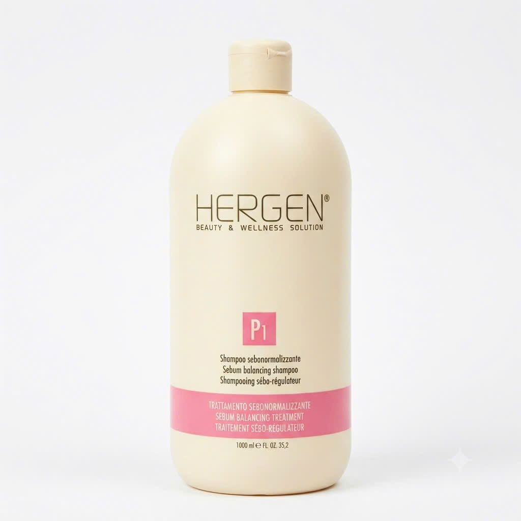 Combo B.E.S Hergen Sebum Balancing P1 & P2 | Gội & Lotion Cân Bằng Bã Nhờn Cho Da Đầu Dầu