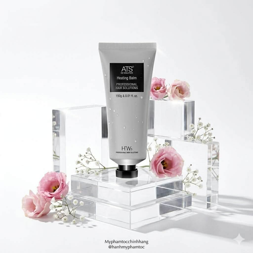 (sale giá gốc) Kem bảo vệ tóc khỏi nhiệt nóng ATS Heating Balm 120ML