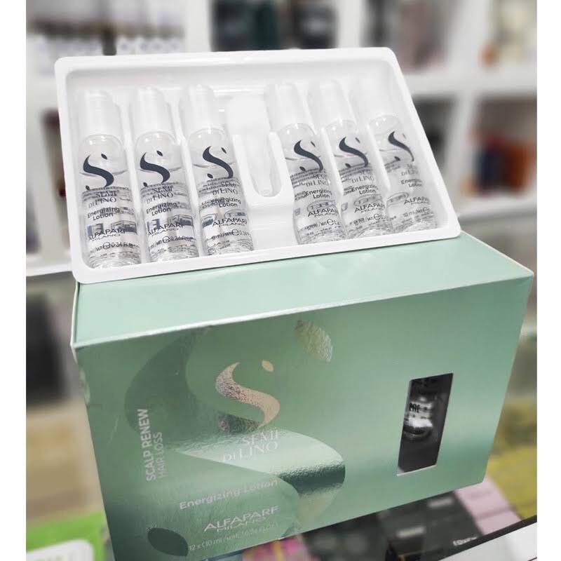 Huyết thanh ngăn rụng tóc Alfaparf Milano Semi Di Lino Scalp Renew Energizing lotion