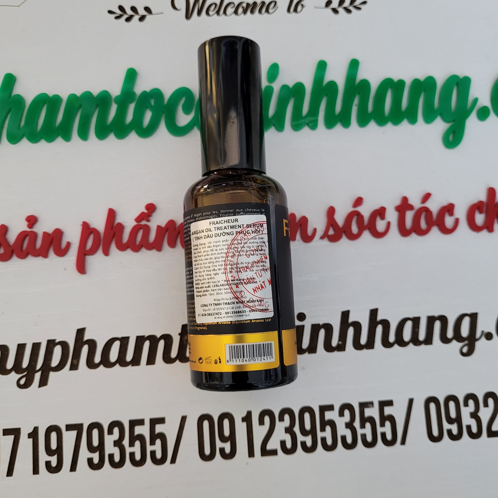 Tinh Dầu Dưỡng Bóng Fraicheur Argan Oil Treatment
