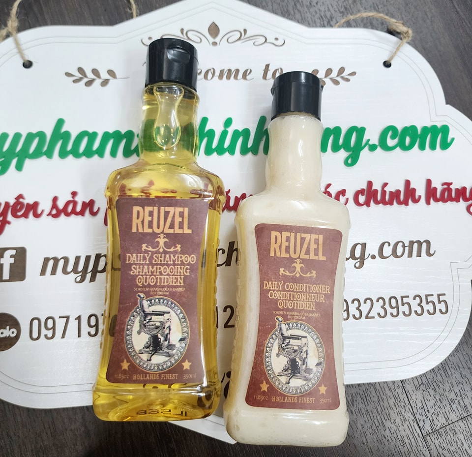 Dầu gội và dầu xả Reuzel dùng hàng ngày - Reuzel Daily Shampoo & Reuzel Daily Conditioner