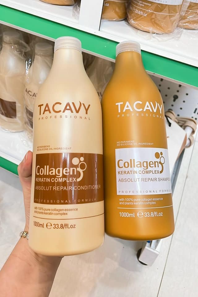 Dầu Gội Xả Chăm Sóc Tóc TACAVY COLLAGEN 500ml - 1000ML