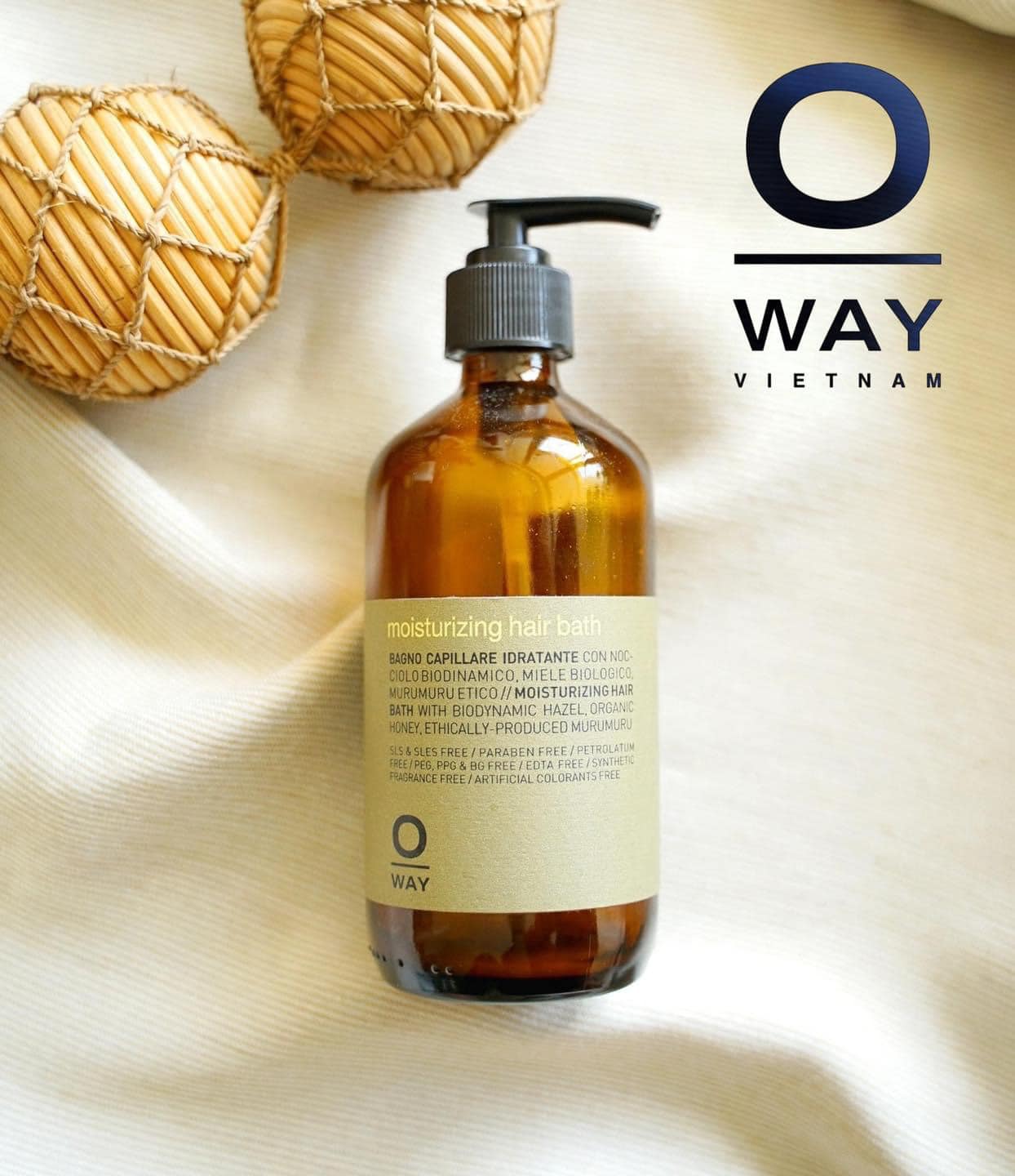 Dầu Gội và mặt nạ Dưỡng Ẩm Oway Moisturizing Hair 240ml/ 950ml/ 500ml