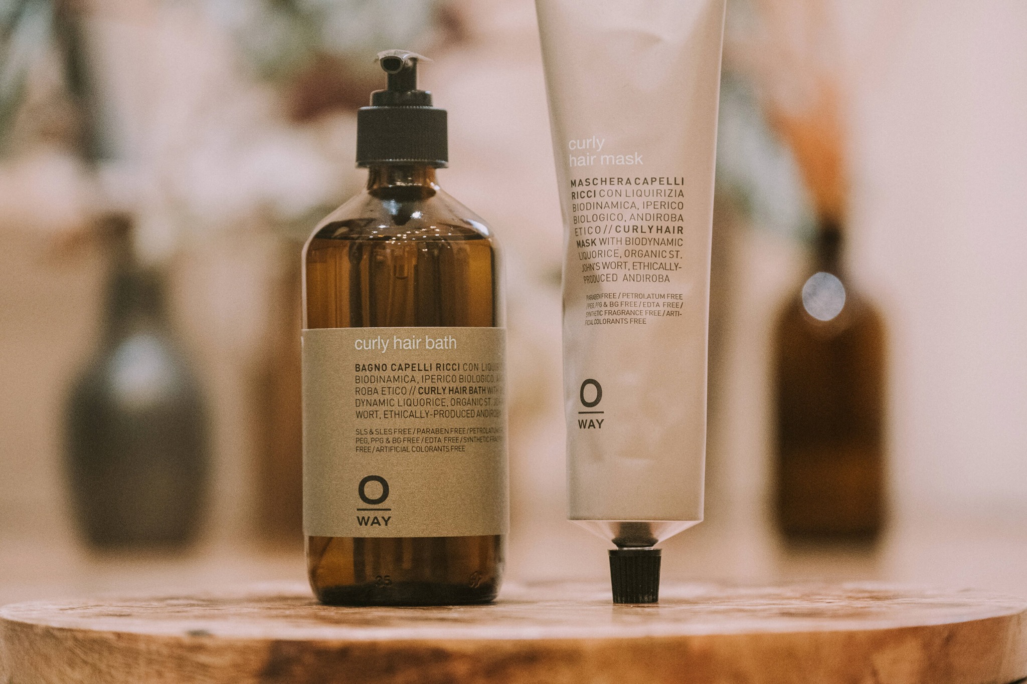 Dầu Gội Cho Tóc Uốn – Xoăn Tự Nhiên Oway Curly Hair Bath