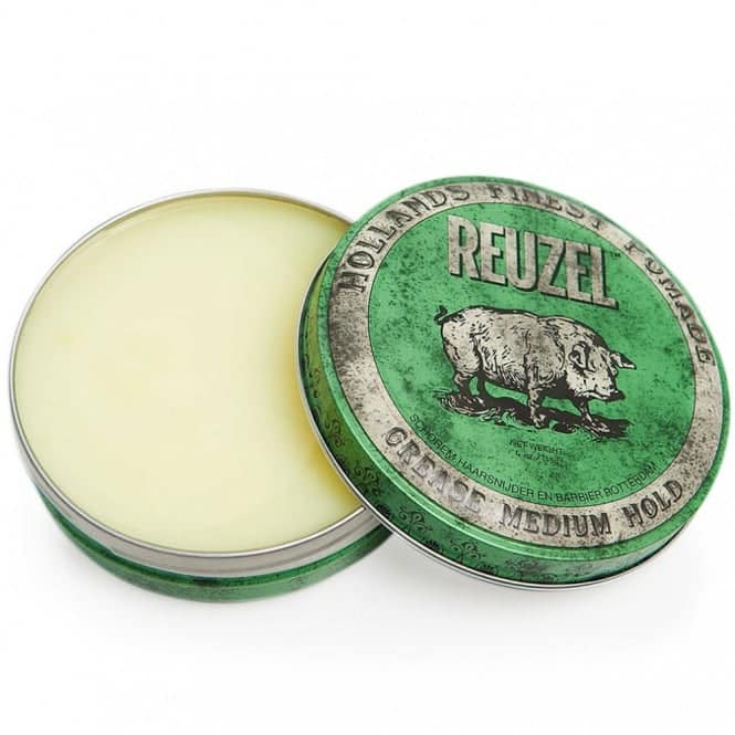 SÁP REUZEL GIỮ NẾP TRUNG BÌNH ĐỘ BÓNG VỪA GREEN POMADE GREASE 35G - 113G -  340G