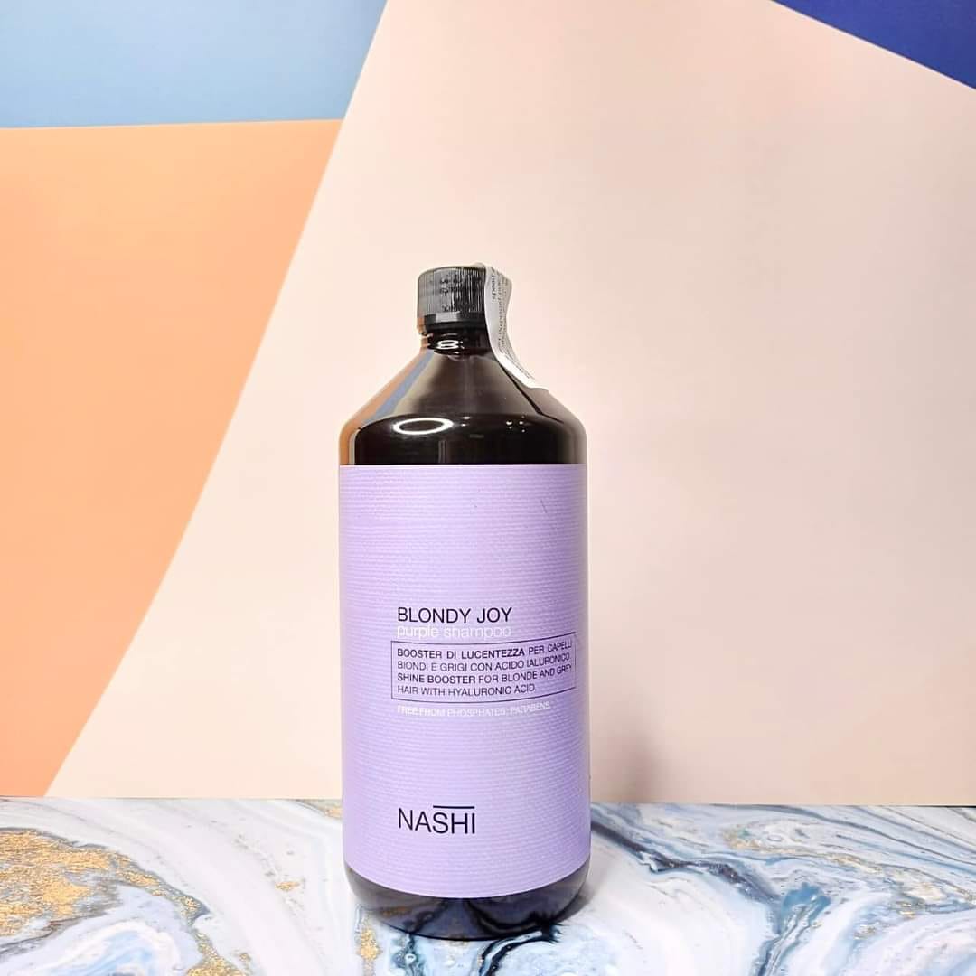 DẦU GỘI XẢ TÍM KHỬ ÁNH VÀNG NASHI REFRESH SILVER VÀ BLONDY JOY 250ML - 150ML