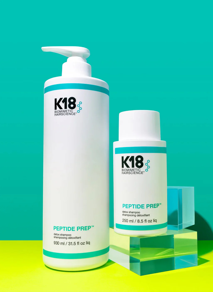Gội K18 Detox - K18 Biomicmetic Peptide Prep Detox Shampoo 250ML- 930ML