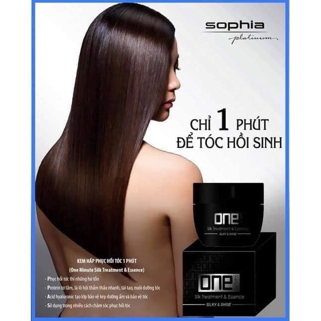 KEM PHỤC HỒI TÓC 1 PHÚT SOPHIA ONE MINUTE 450ML - 1000ML