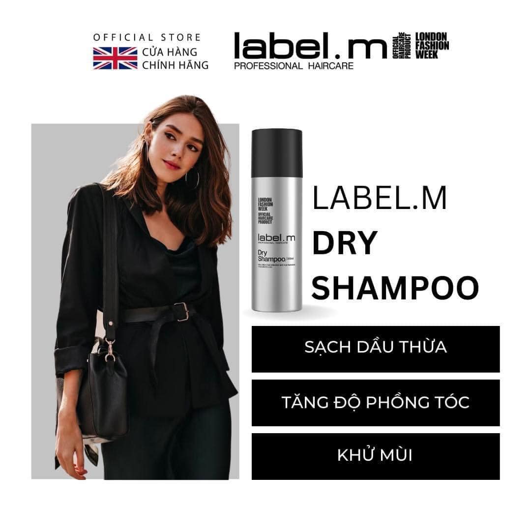 DẦU GỘI KHÔ LABEL.M DRY SHAMPOO 200ML