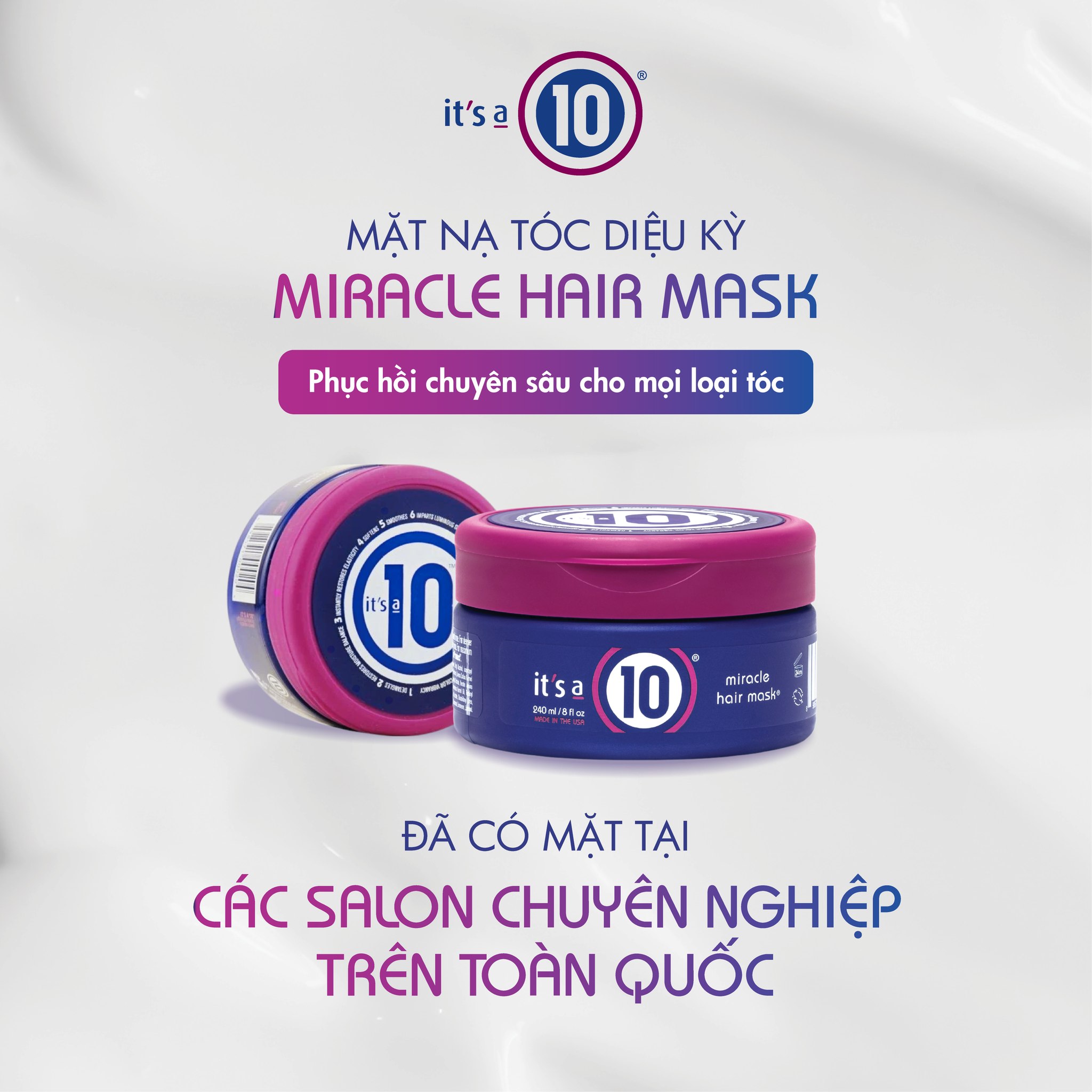 Mặt nạ It's a 10 Miracle Hair Mask 59 ml 240ml 517ml