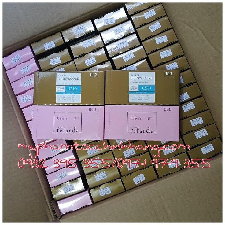 Kem hấp tại nhà Number Three 003 Trisyscore CE Pack hộp 4*12g