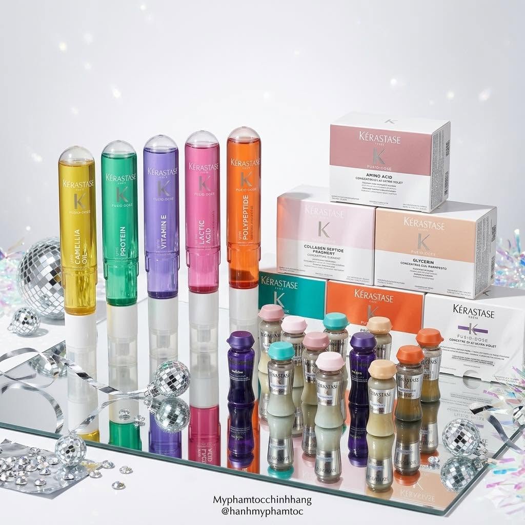 Combo chuyên nghiệp Kérastase Fusio-Dose Concentré +