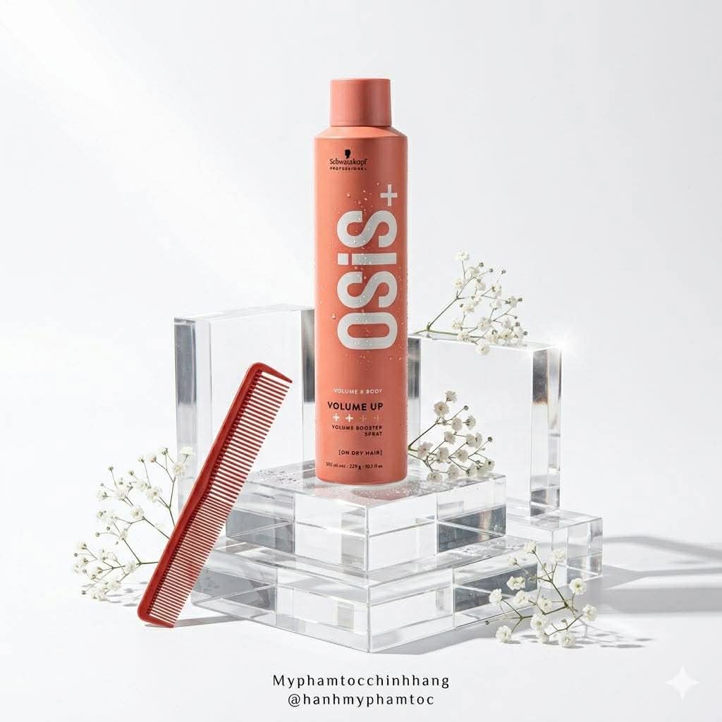 Gôm (Keo Xịt) Tạo Phồng Osis+ Volume Up Booster Spray 300ml