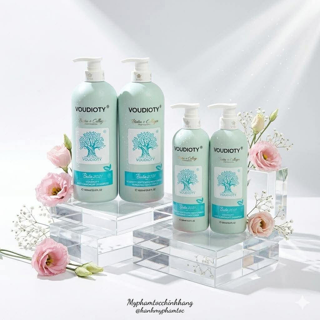 Dầu gội xả Biotin & Collagen trị gầu siêu mượt 500ml - 1000ml