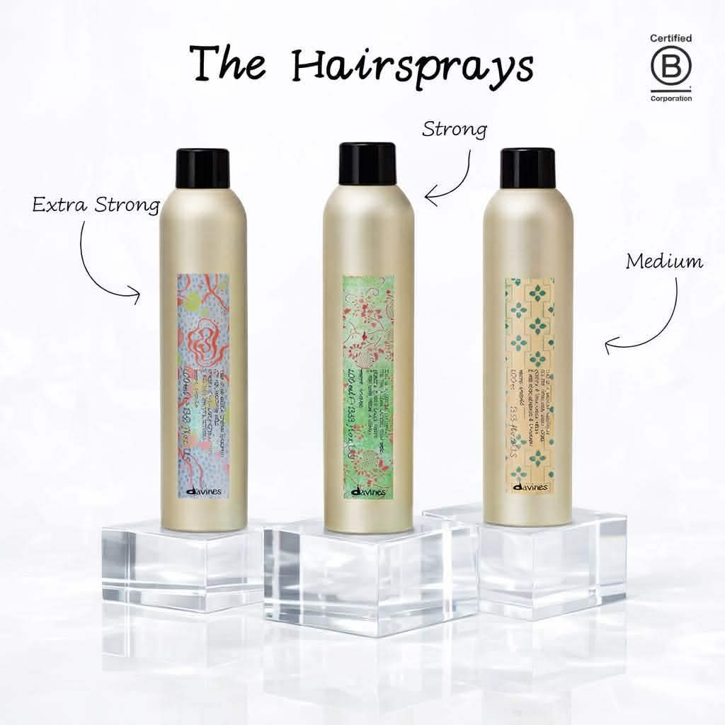 Gôm xịt cứng giữ nếp Davines More Inside This Is A Strong Hairspray 400ml
