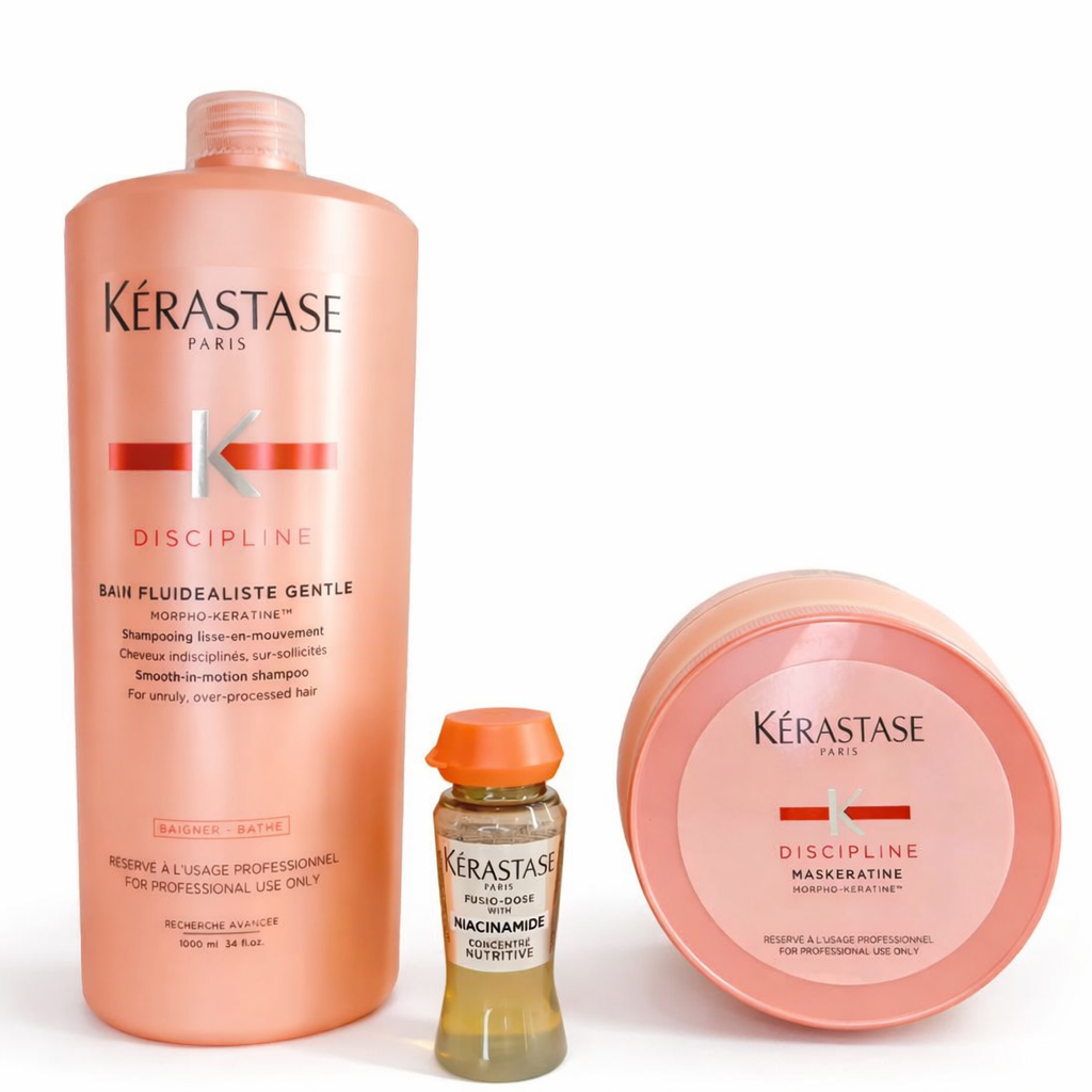 Bộ sản phẩm Dầu Gội – Dầu Xả – Mặt Nạ tóc Kérastase Discipline