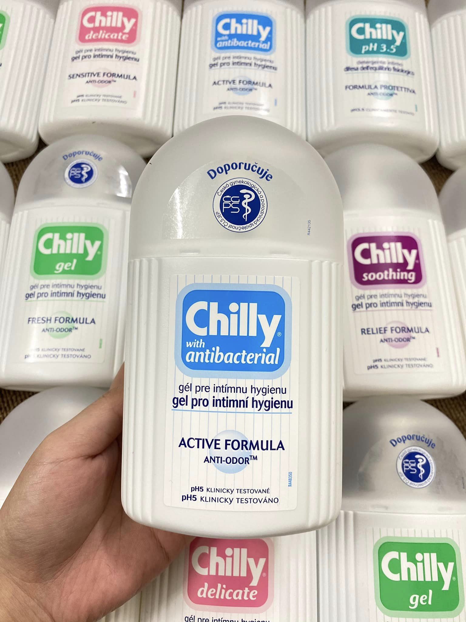 CHILLY – DUNG DỊCH VỆ SINH PHỤ NỮ BÁN CHẠY NHẤT ITALIA 50ML - 200ML