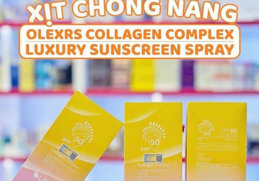 Xịt Chống Nắng Olexrs Collagen Complex Suncreen Spay 100ml