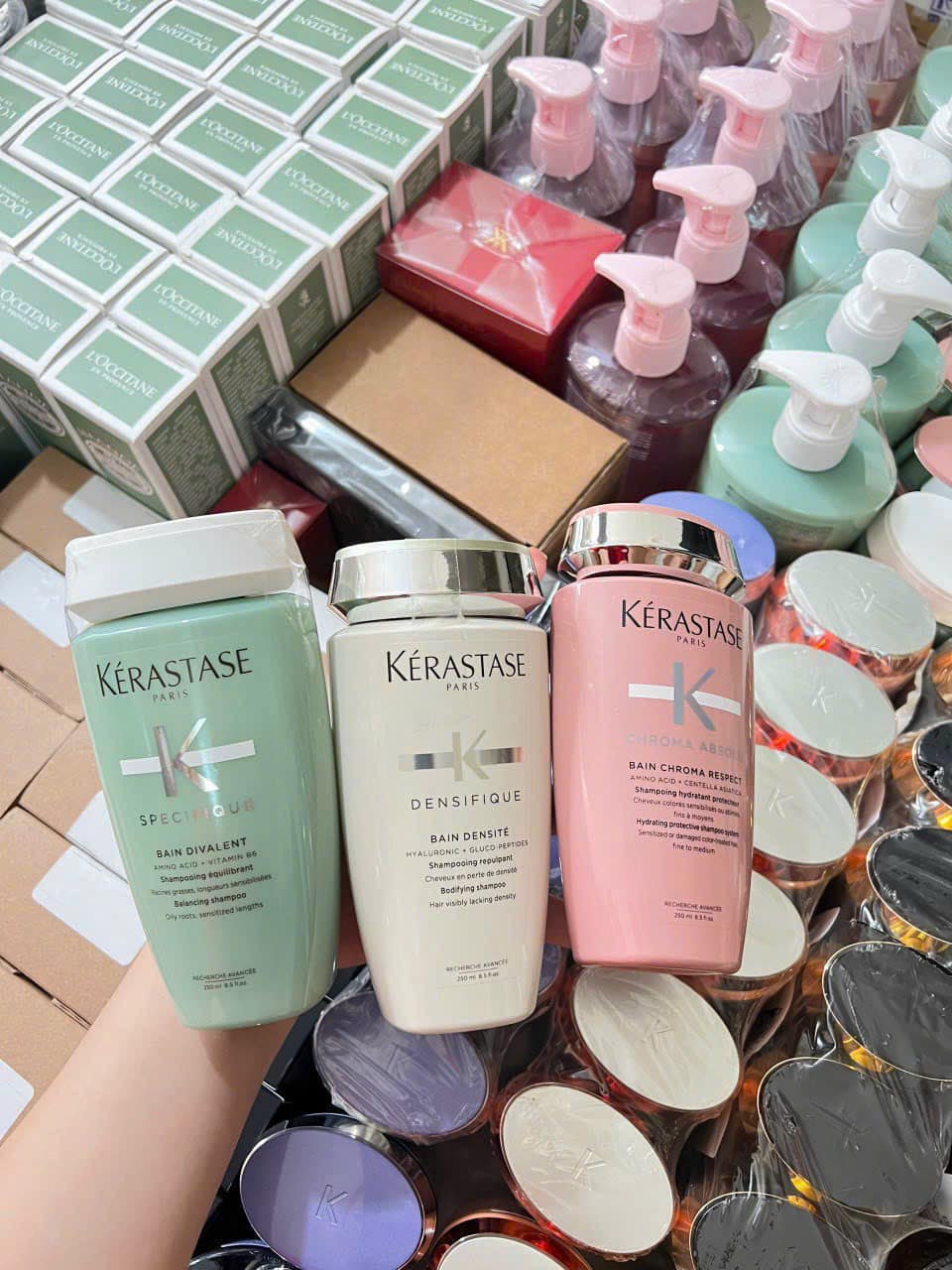 DẦU GỘI XẢ KERASTASE BAIN DENSITE LÀM DÀY TÓC 250ML