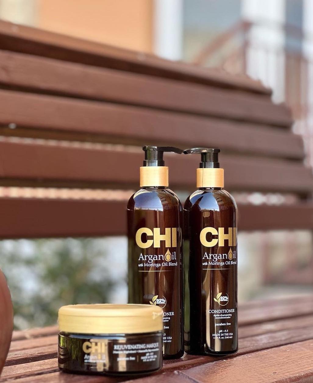 Dầu gội xả CHI Argan Oil Plus Moringa Oil 340ml - 7390ml