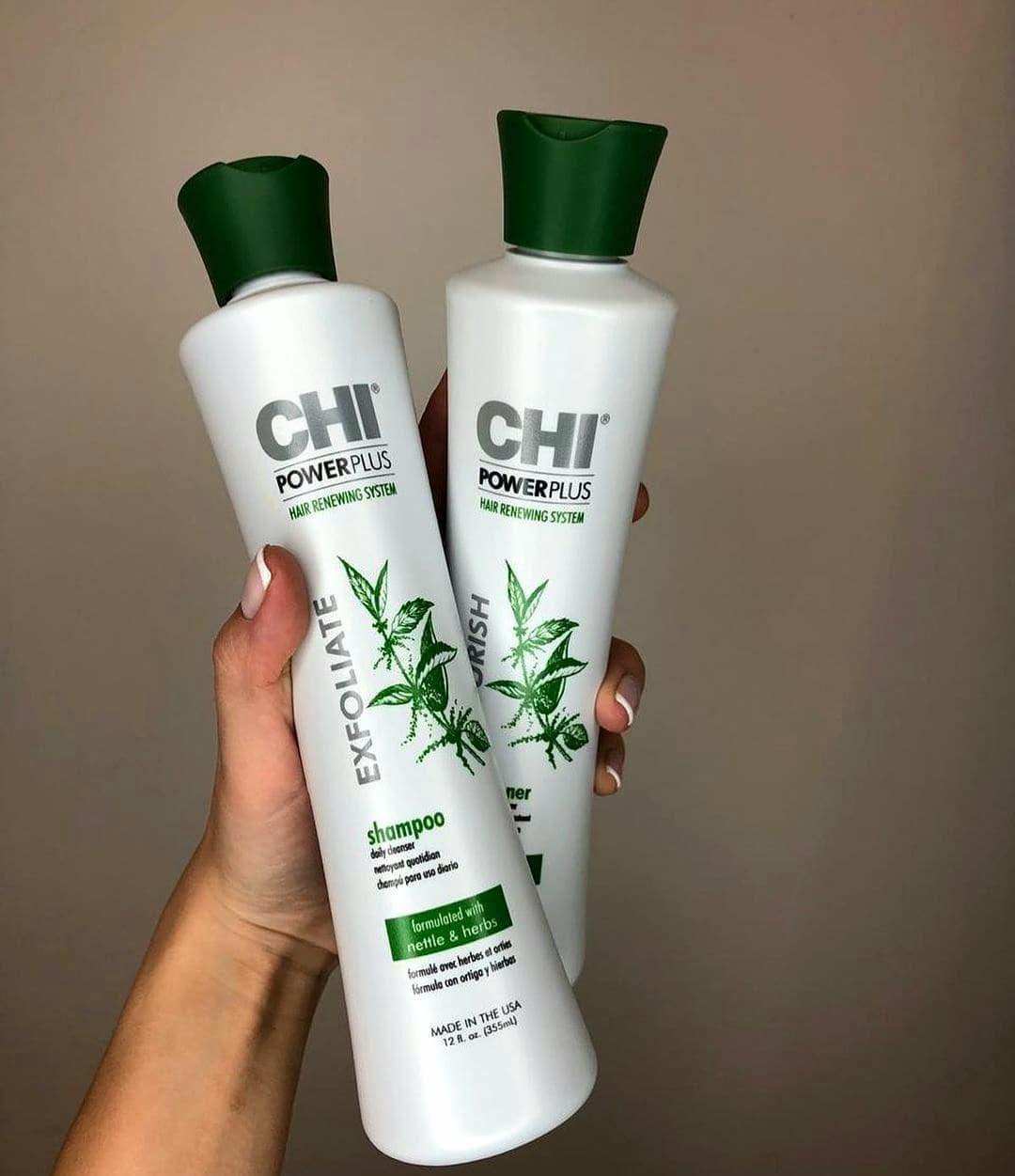 Bộ dầu gội xả CHI Power Plus – Ngăn rụng & Kích thích mọc tóc (CHI Power Plus Hair Renewing)