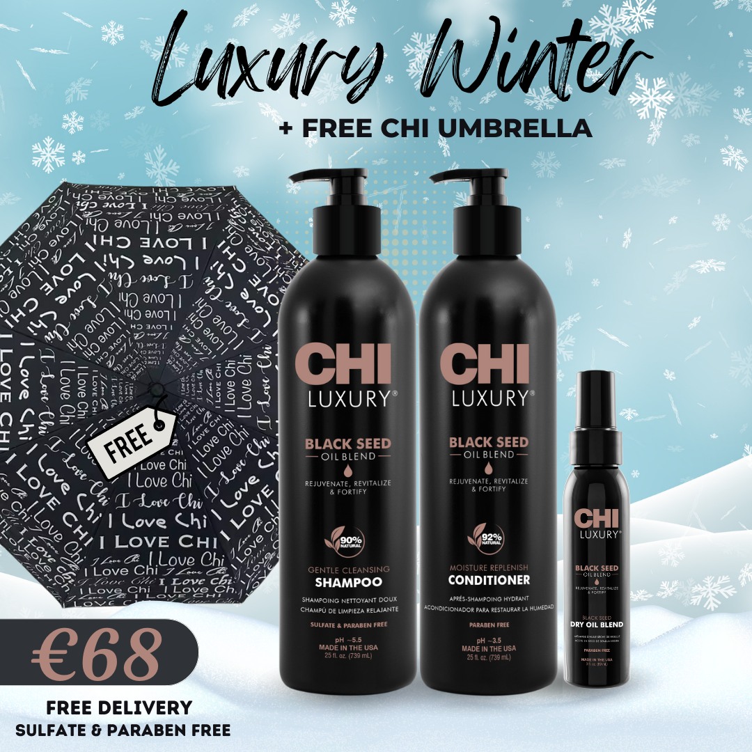 Dầu gội xả CHI Luxury Black Seed Oil(CHI Luxury Black Seed Oil Gentle Cleansing Shampoo & Moisture Replenish Conditioner) 355ml 739ml