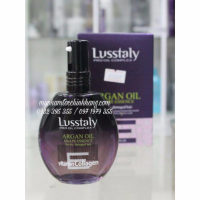 TINH DẦU DƯỠNG BÓNG LUSSTALY COLLAGEN VITAMIN E 50ML SHINE HAIR SERUM
