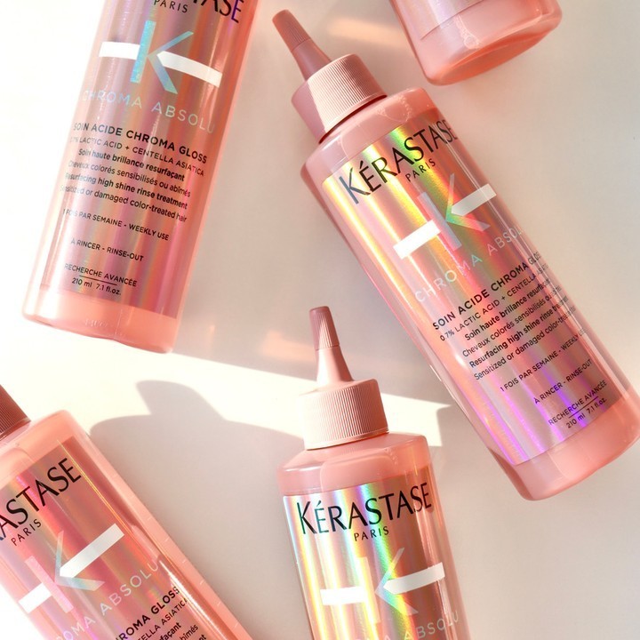DƯỠNG CHẤT PHỤC HỒI BỀ MẶT TÓC KERASTASE Soin Acide Chroma Gloss 210ML