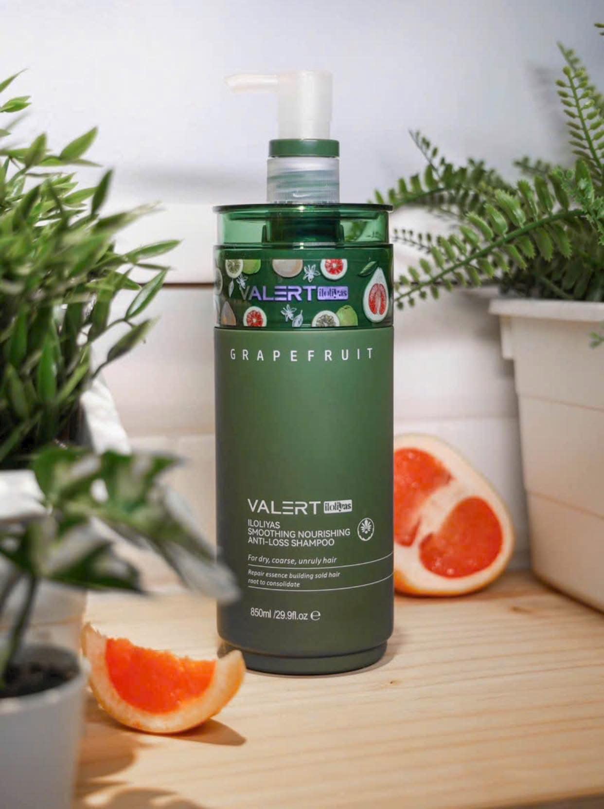 Cặp Gội Xả Bưởi Valert Grapefruit Mẫu Mới 2025 850ml