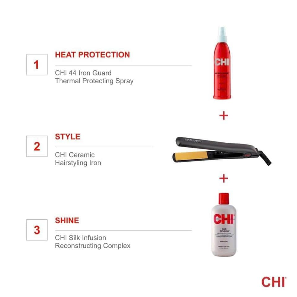 Xịt dưỡng tóc chống nhiệt CHI 44 Iron Guard 237ml