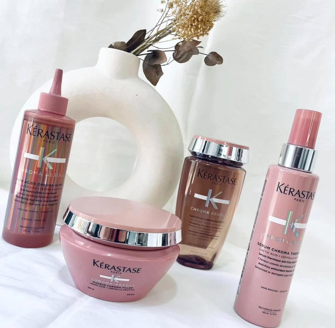 XỊT DƯỠNG NGĂN RỐI VÀ GIỮ MÀU TÓC NHUỘM KERASTASE Chroma Thermique 150ML