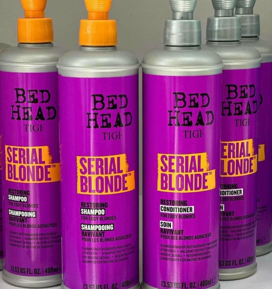Bộ gội xả phục hồi tóc tẩy TIGI Bed head Serial Blonde 400ml/ 970ml